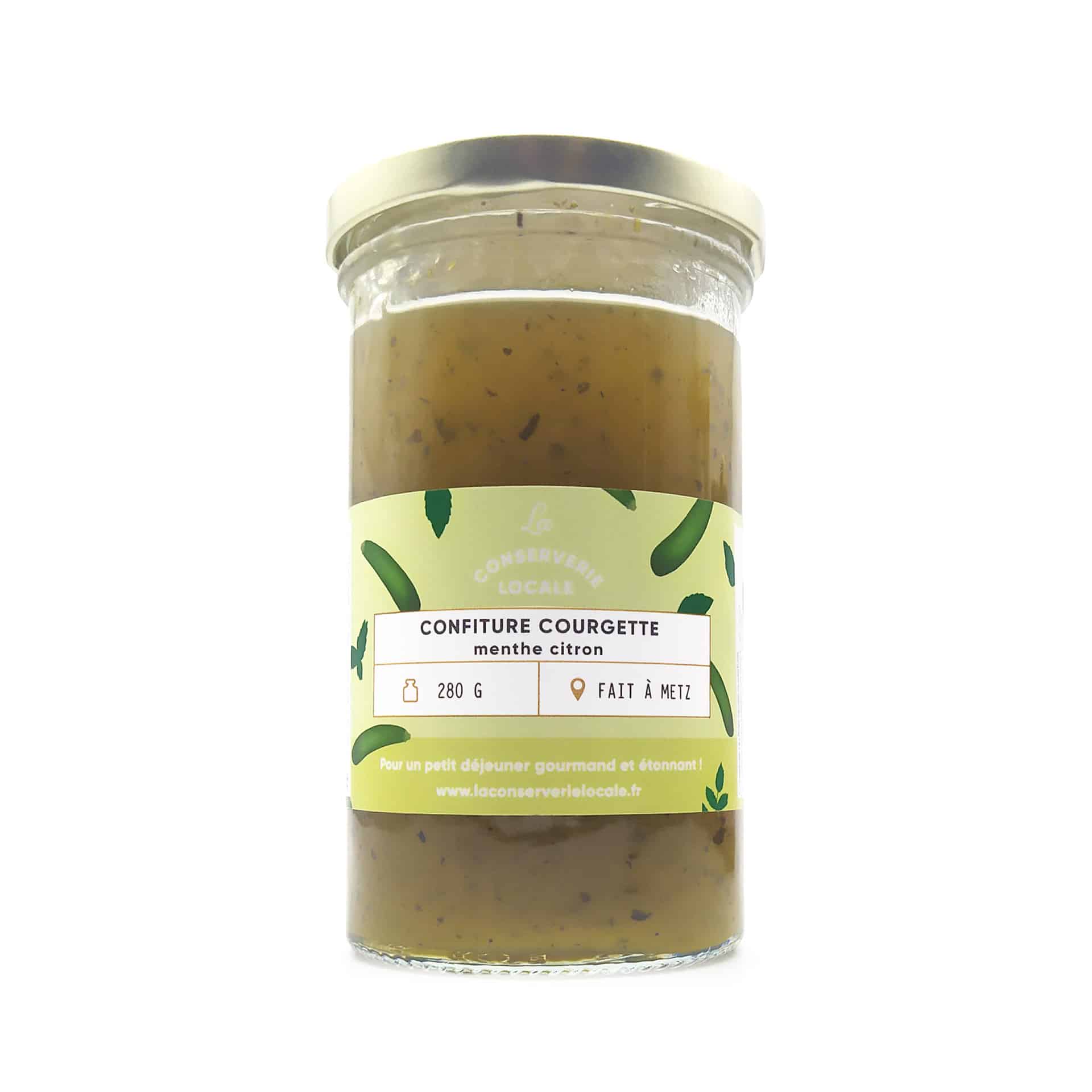 Confiture Courgette Menthe Citron G Bon Plan Ddm La Conserverie Locale